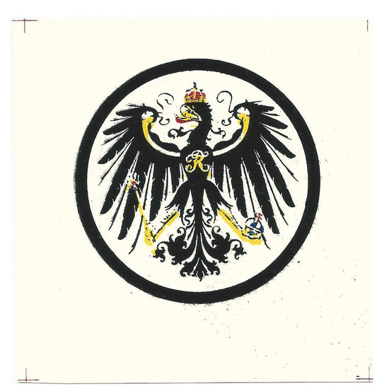 German WWI Decal: Kingdom of Prussia Coat of Arms New Made Items