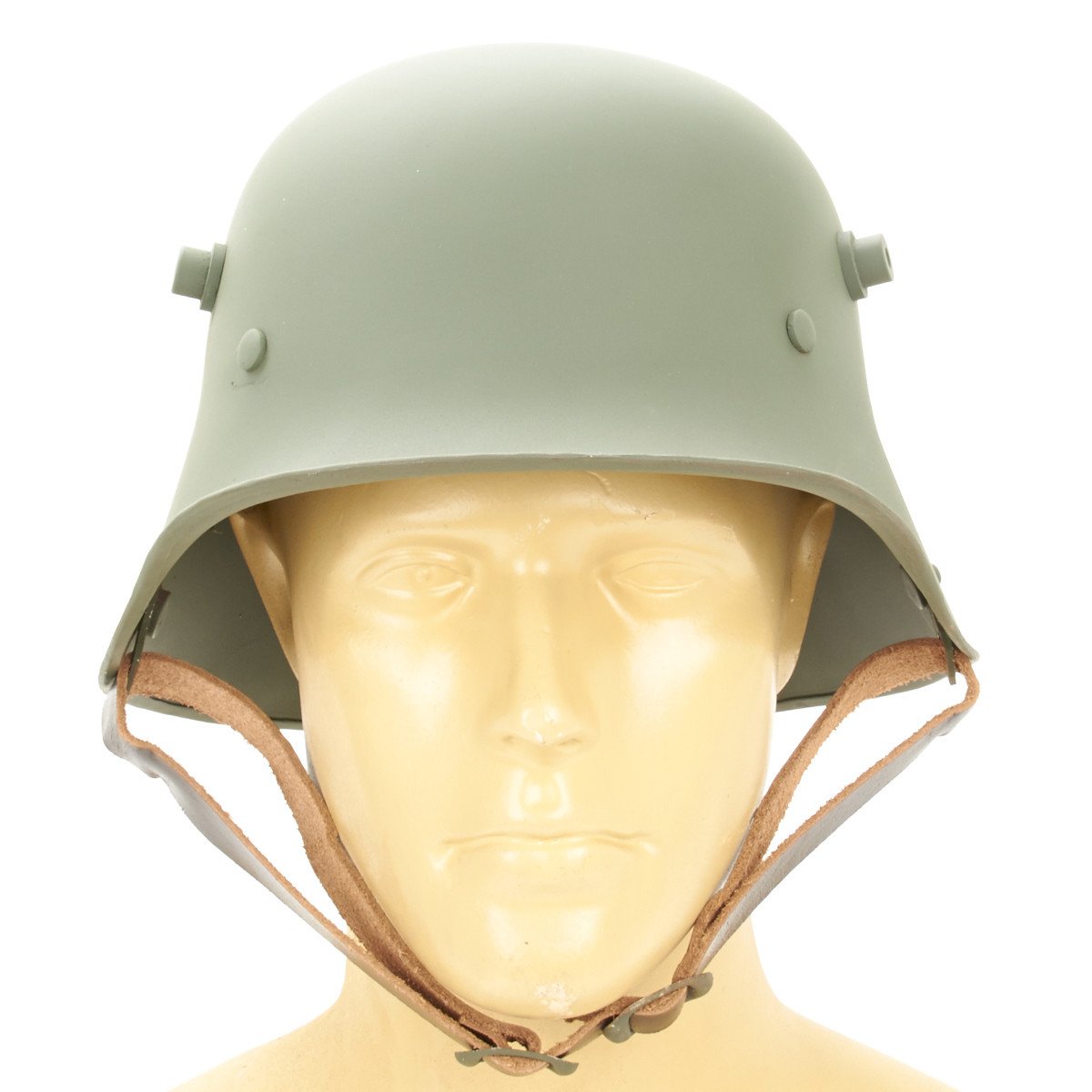 German M1916 1st Model Steel Helmet- WWI Type Production