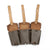 German WWII 98K Brown Leather Triple Ammunition Pouch New Made Items