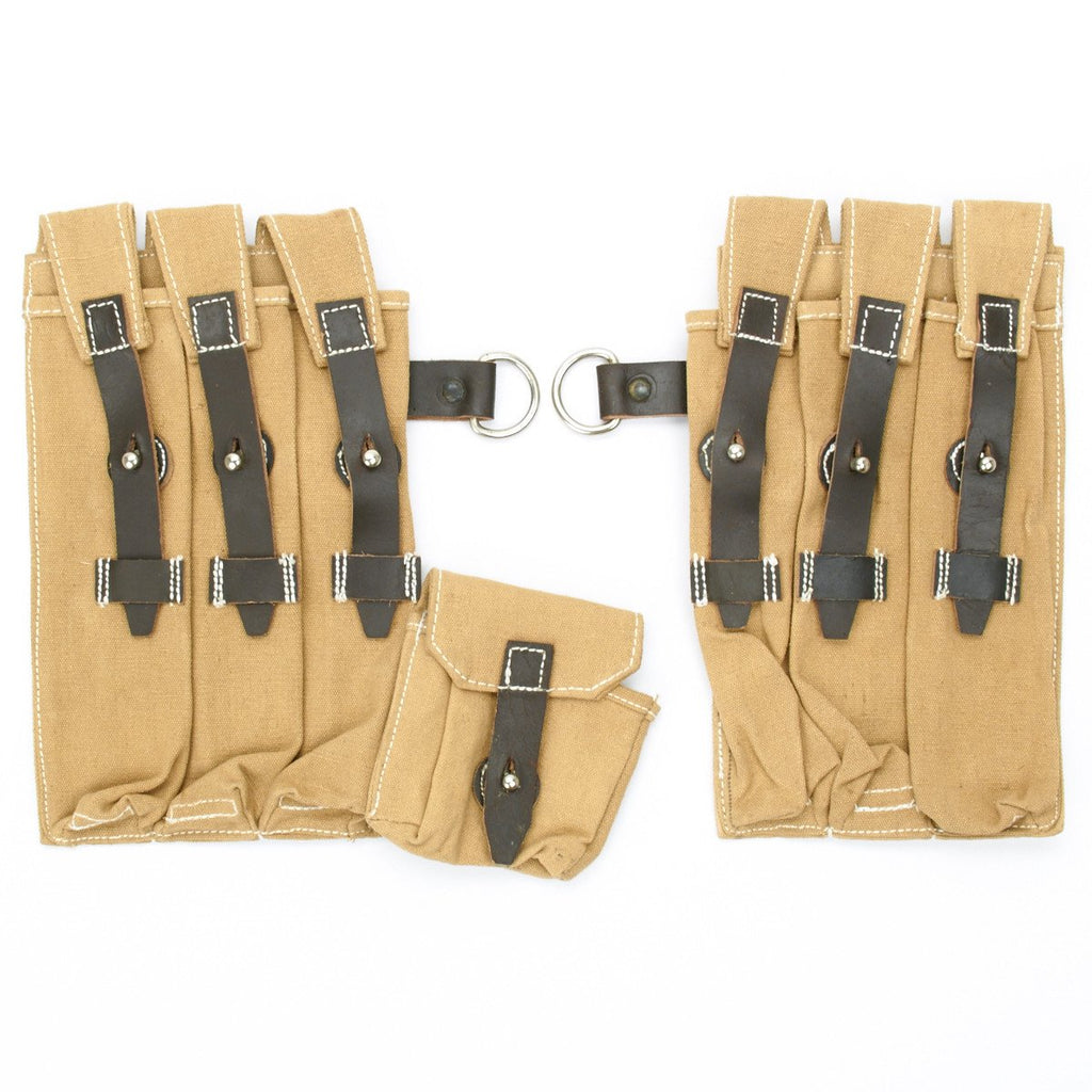 German WWII MP 40 SMG Magazine Afrika Korps Pouch Set New Made Items