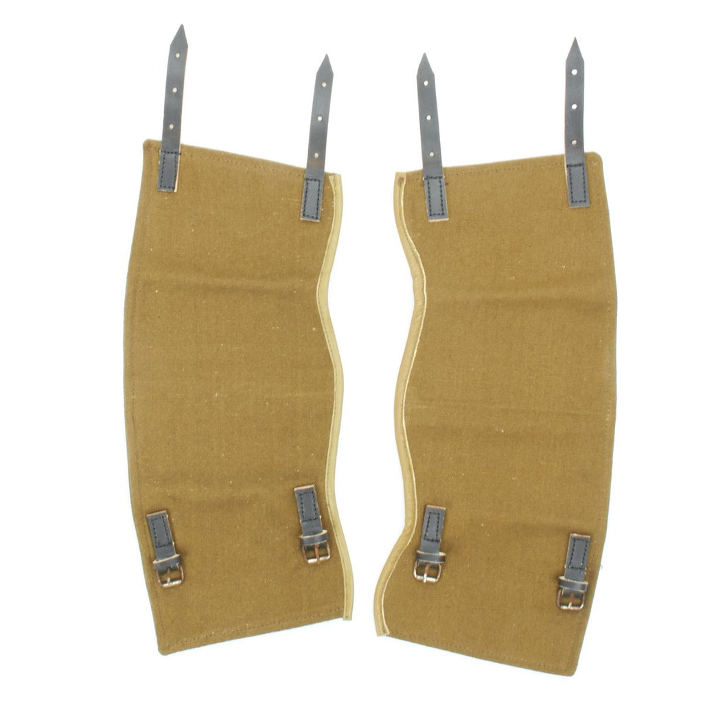 German Wehrmacht Field Green Canvas Gaiters New Made Items