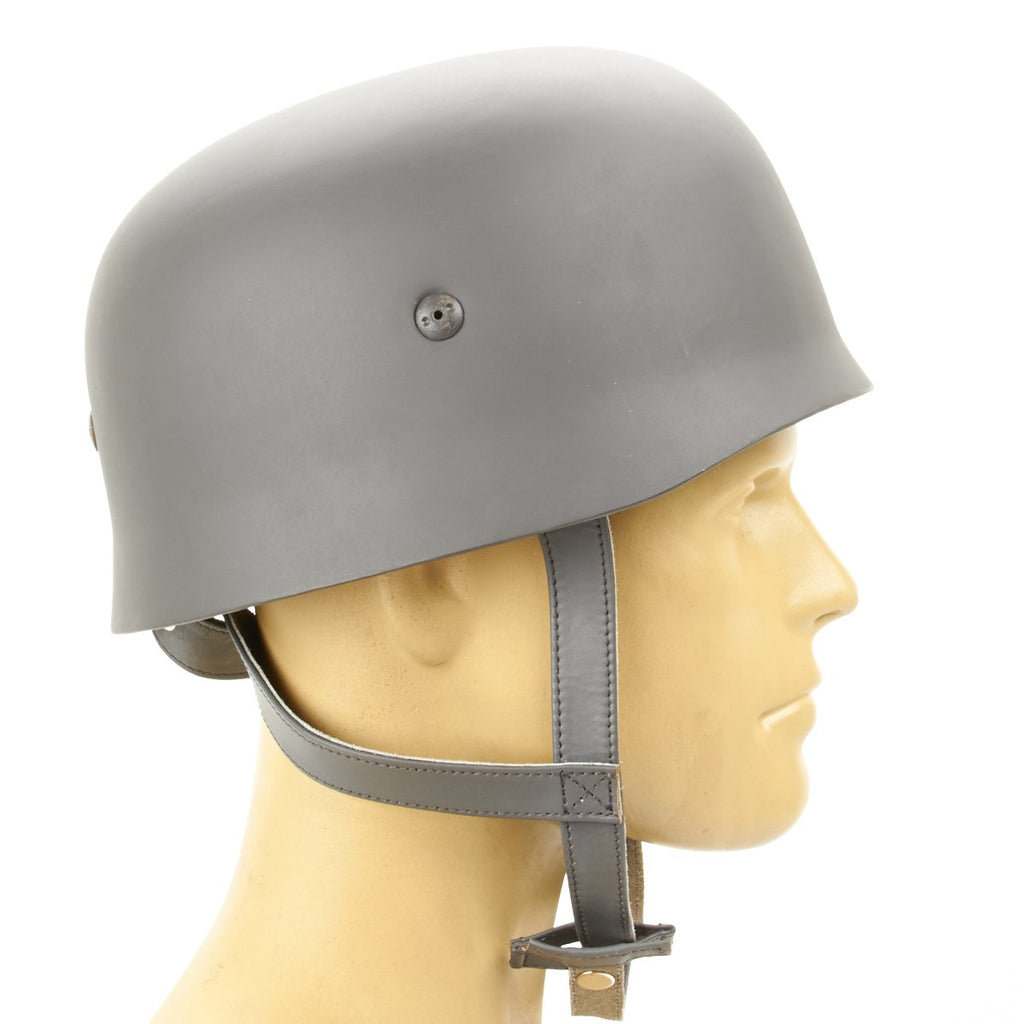 german world war 2 motorcycle helmet German WWII Paratrooper M38 Fallschirmjäger Helmet – International Military Antiques