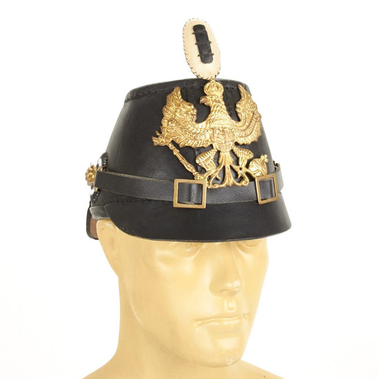 Prussian Jäger Enlisted Shako Leather Helmet New Made Items