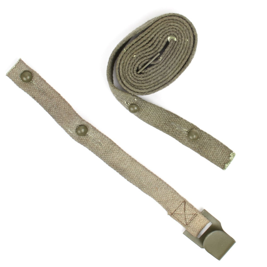 German WWII Carry Strap Set for Gas Mask Can New Made Items
