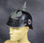 Imperial German Spiked Pickelhaube Helmet: Black & Grey New Made Items