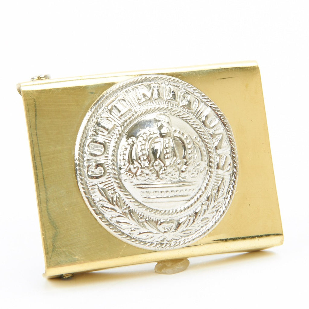German WWI Prussian Brass and Nickel Gott Mit Uns Belt Buckle New Made Items
