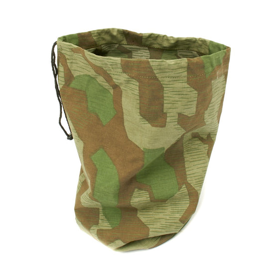 German WW2 Splinter Pattern Camouflage Small Duffle Bag for Zeltbahn New Made Items