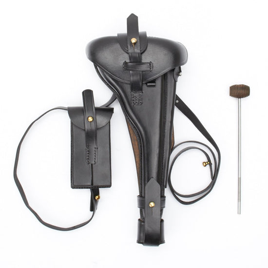 German WWI Artillery Luger Holster and Wood Stock Rig Set New Made Items