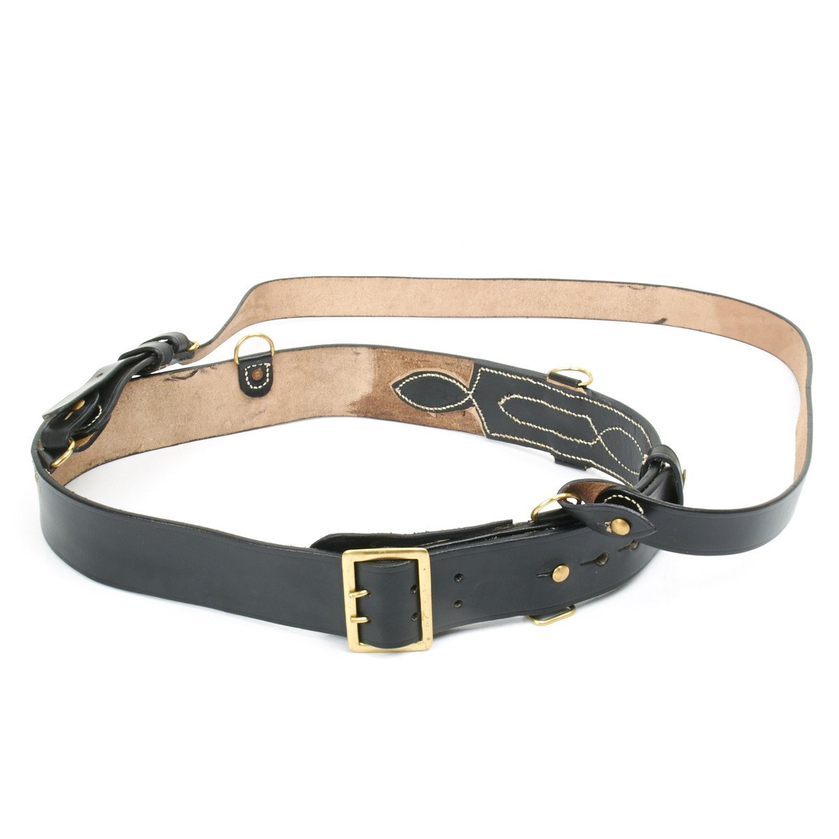 Sam Browne Belt With Shoulder Strap (Size - 90cm to 120cm)