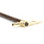 Native American 19th Century Smoking Tomahawk - Brass head with Weeping Heart Cutout New Made Items