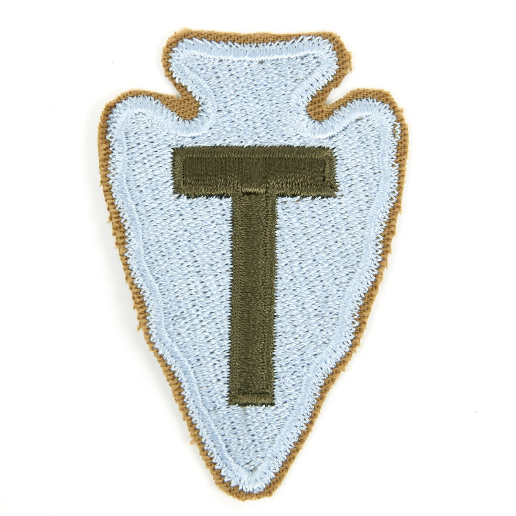 U.S. WWII 36th Infantry Division Shoulder Patch - Arrowhead New Made Items
