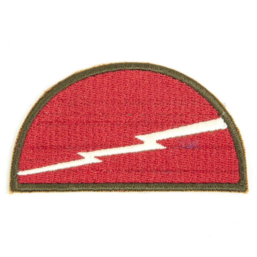 U.S. WWII 78th Infantry Division Shoulder Patch - Lightning New Made Items