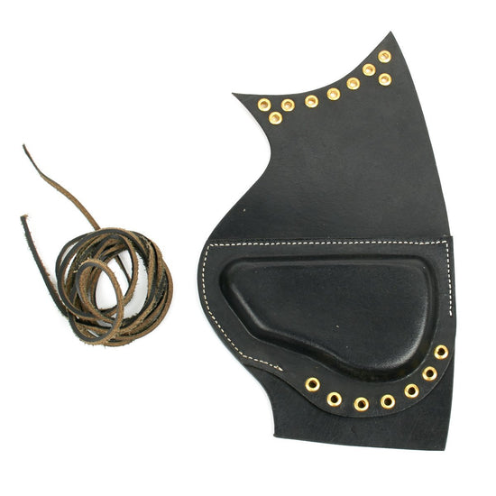 U.S. Garand Rifle Leather Sniper Rifle Cheek Pad- Black New Made Items
