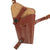 U.S. WWII 1911 .45 cal Pistol M7 Russet Brown Leather Shoulder Holster Rig- Embossed U.S. New Made Items