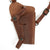 U.S. WWII 1911 .45 cal Pistol M7 Brown Leather Shoulder Holster Rig- Embossed U.S. New Made Items