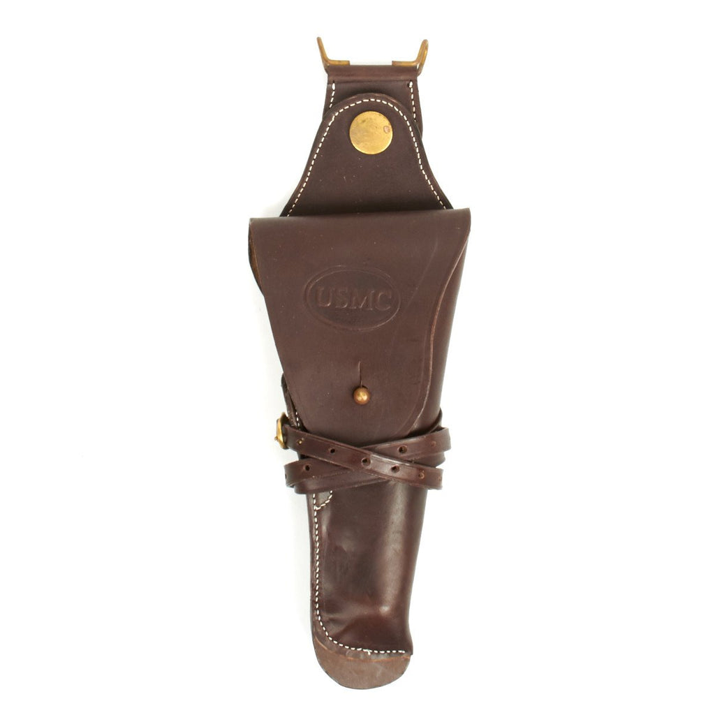 U.S. WWII M1912 Colt 1911 .45 Holster Embossed U.S.M.C New Made Items