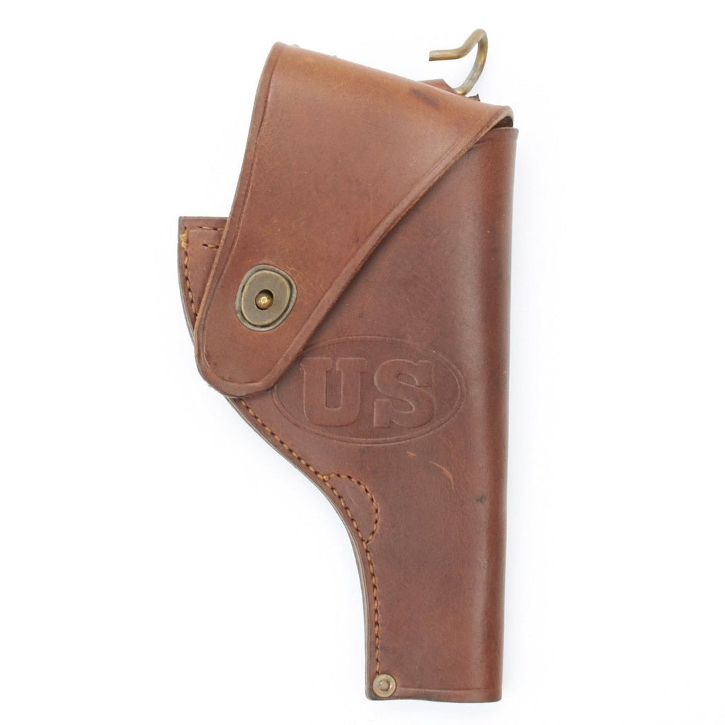 U.S. WWII Smith & Wesson .38 cal Revolver Open Top Leather Holster New Made Items