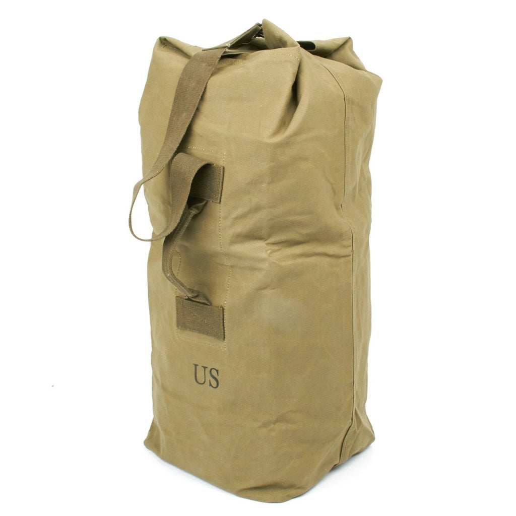 U.S. WWII M-1943 Duffle Bag- Early War OD3 Canvas New Made Items