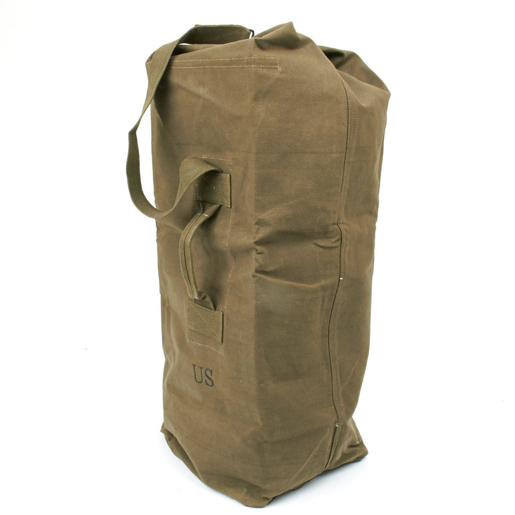 U.S. WWII M-1943 Duffle Bag- Late War OD7 Canvas New Made Items