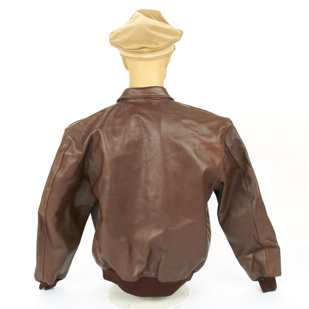 U S WWII Army Air Force USAAF Type A 2 Flight Jacket Genuine Russet u-s-wwii-army-air-force-usaaf-type-a-2-flight-jacket-genuine-russet