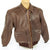 U.S. WWII Army Air Force USAAF Type A-2 Flight Jacket- Genuine Russet Brown Leather New Made Items