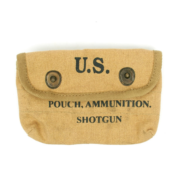 U.S. WWII Khaki Shotgun Shell Pouch – International Military Antiques