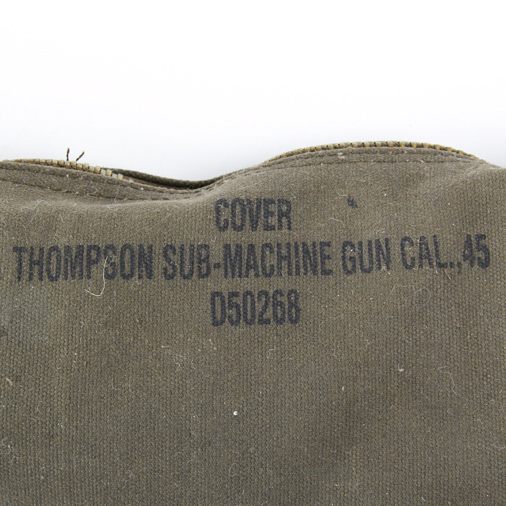 U.S. Thompson Sub-Machine Gun Cal .45 Cover – International Military ...