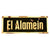 WWII Aged Steel Sign - El Alamein  (33" x 12") New Made Items