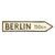 WWII Allied Wood Road Sign - Berlin 150km New Made Items