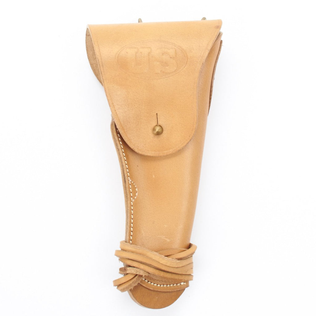 U.S. WWII M1911 .45cal  Natural Leather Hip Holster Embossed US New Made Items