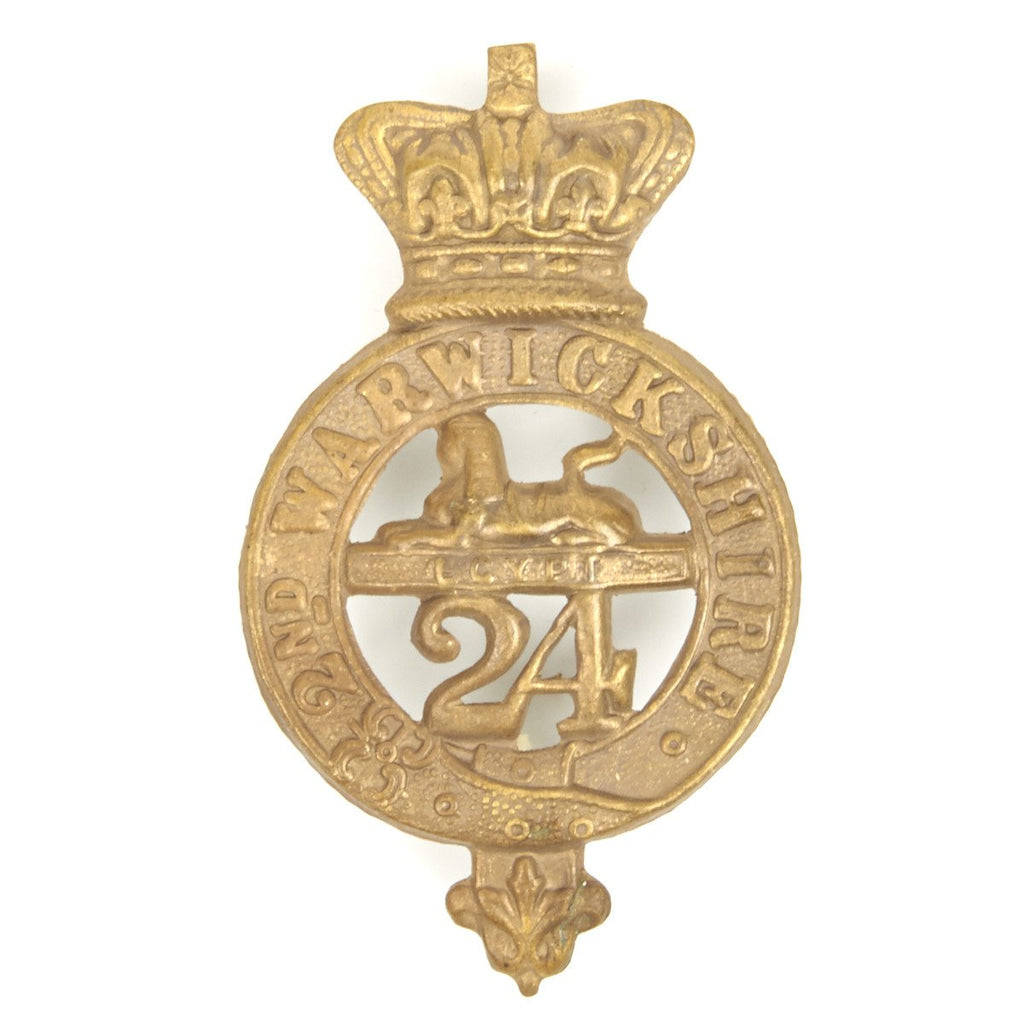 British Zulu War 2nd Warwickshire 24th Regiment of Foot Cap Badge New Made Items