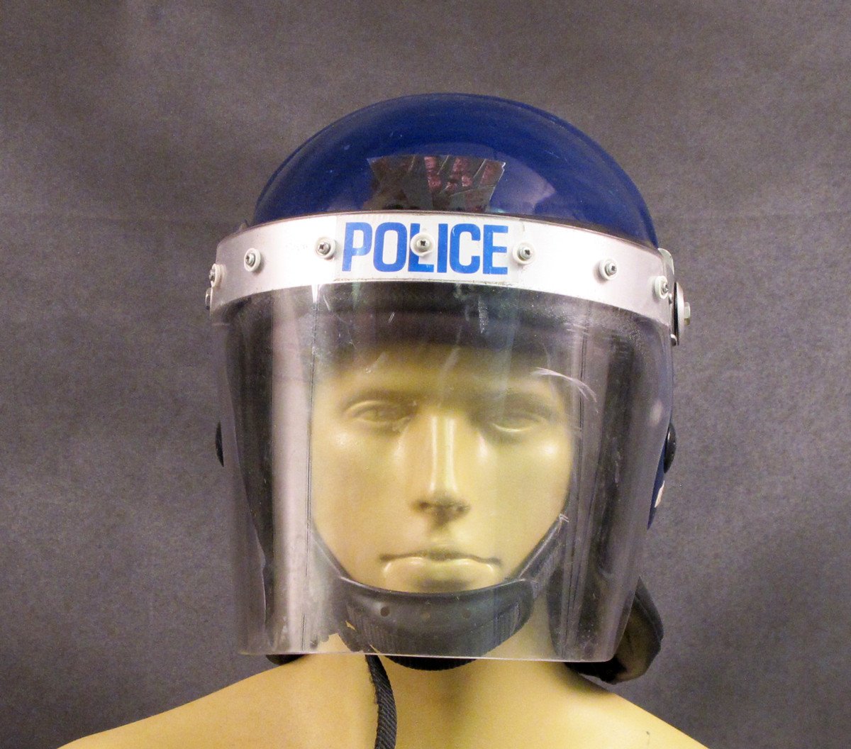 British Police Bobby Riot Helmet – International Military Antiques