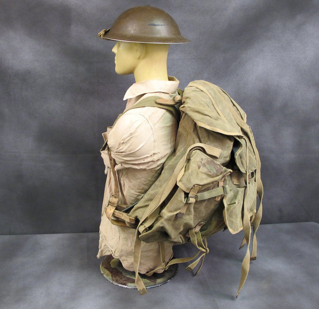 British WWII Era Commando P42 Bergen Rucksack Original Items