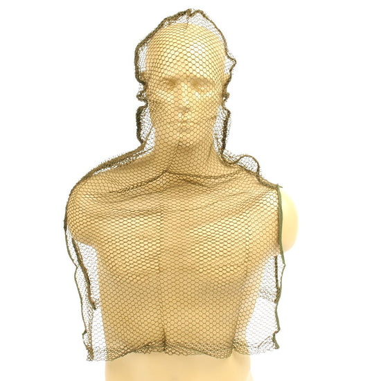 Original British Army Sniper Hood- Broad Arrow Marked Original Items