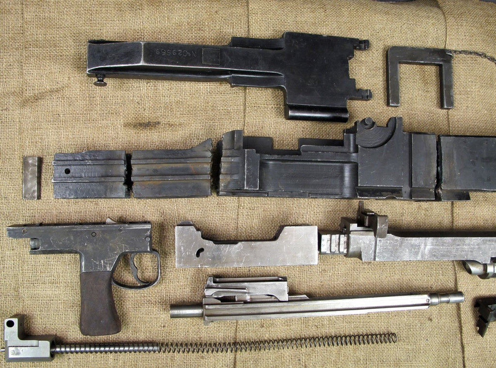 British BESA Mark III Machine Gun Parts Set Original Items