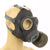 British WWII P-1944 Paratrooper Gas Mask with Carry Bag- German Filter Conversion Original Items