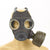 British WWII P-1944 Paratrooper Gas Mask with Carry Bag- German Filter Conversion Original Items