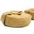 Original British WWII Lewis Machine Gun Drum Pouch Carrier Set- 4 Pouches with 2 Straps Original Items