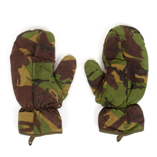 Original British Special Forces Camouflage Sniper Mittens Original Items