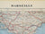 Silk Escape & Evasion Map (WW2 Era): Marseille & Tunis 1943/1952 Original Items