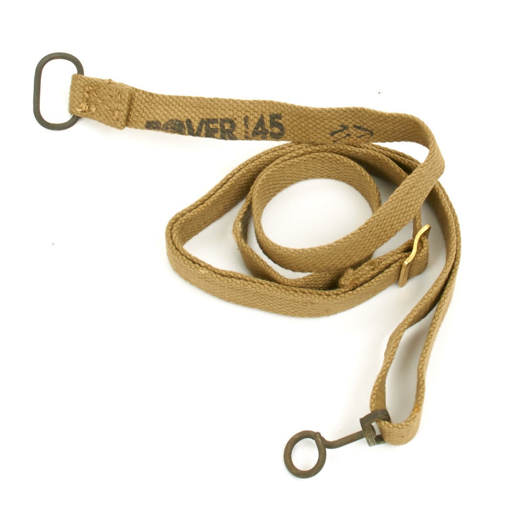Original British WWII Sten Machine Carbine Sling MkI- Unissued, WW2 Dated Original Items