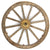 Original British Victorian Era Cannon Wagon Wooden Wheel- 36 Inch Diameter Original Items