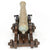 Original Late 18th Century Bronze 2-Pounder Cannon with Oak Naval Carriage Original Items