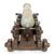 Original Late 18th Century Bronze 2-Pounder Cannon with Oak Naval Carriage Original Items