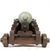 Original Late 18th Century Bronze 2-Pounder Cannon with Oak Naval Carriage Original Items