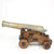 Original Late 18th Century Bronze 2-Pounder Cannon with Oak Naval Carriage Original Items