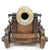 Original Late 18th Century Bronze 2-Pounder Cannon with Oak Naval Carriage Original Items