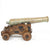 Original Late 18th Century Bronze 2-Pounder Cannon with Oak Naval Carriage Original Items