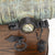 Original 1780 Bronze 6-Pounder Saker Cannon with Oak Naval Carriage Original Items