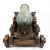 Original 1780 Bronze 6-Pounder Saker Cannon with Oak Naval Carriage Original Items